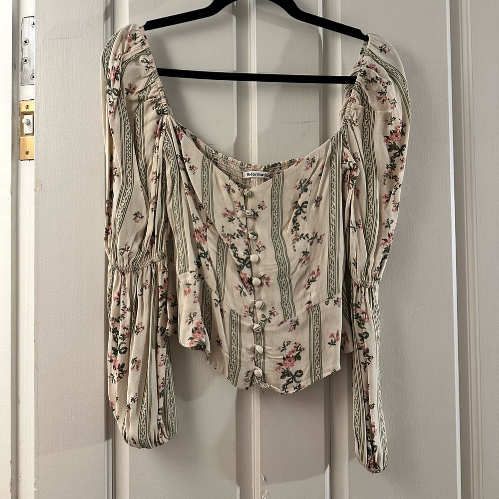 Reformation blouse